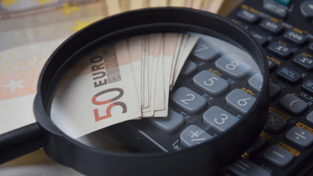 Calculator and Money 