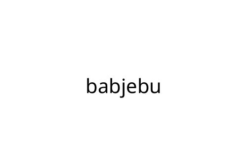 babjebu