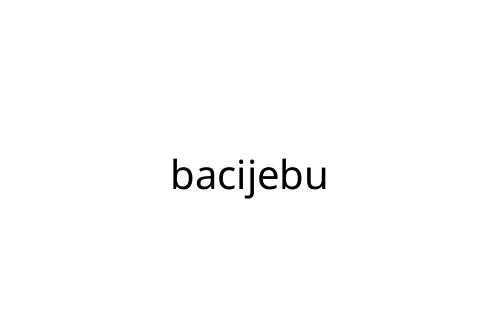 bacijebu