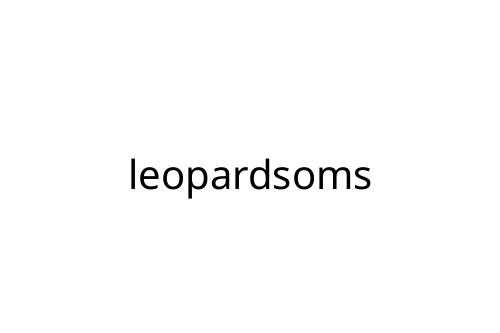 leopardsoms
