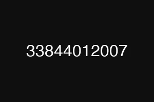 33844012007