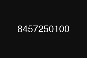 8457250100