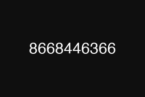 8668446366