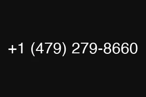 +1 (479) 279-8660