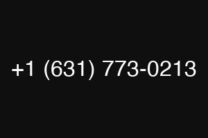 +1 (631) 773-0213