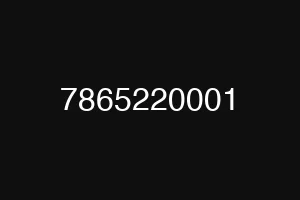 7865220001
