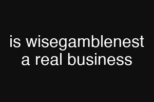 is wisegamblenest a real business
