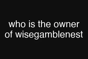 who is the owner of wisegamblenest